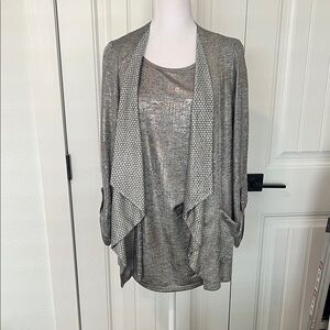 Elegant‎ Gray Women's 2 Pc